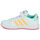 Παπούτσια Κορίτσι Χαμηλά Sneakers Adidas Sportswear GRAND COURT MINNIE EL K Άσπρο / Yellow / Ροζ