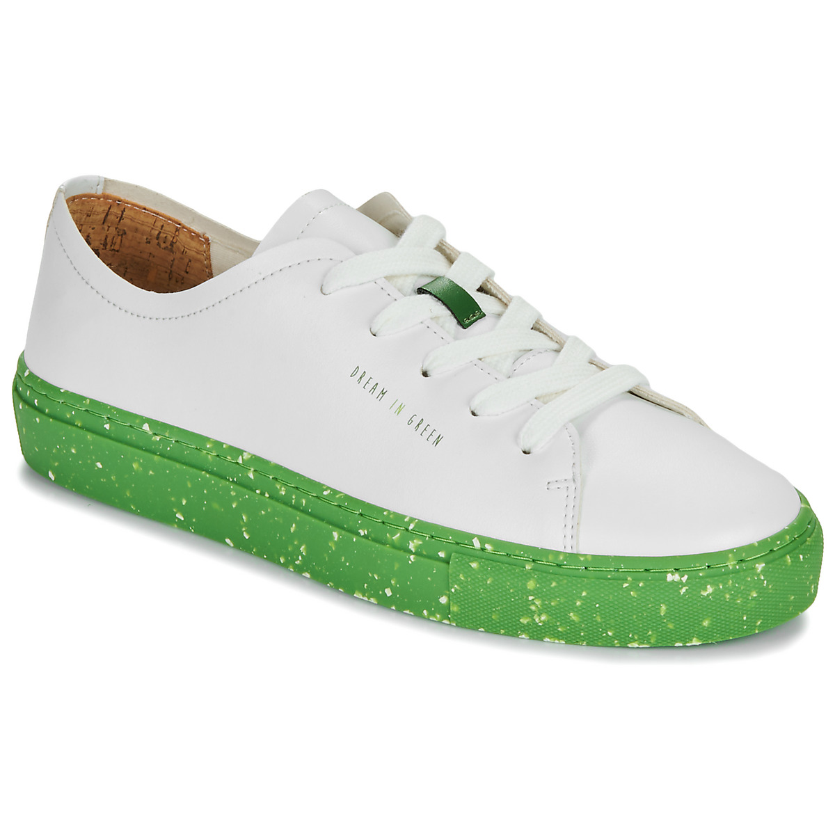 Παπούτσια Γυναίκα Χαμηλά Sneakers Dream in Green JOBI Άσπρο