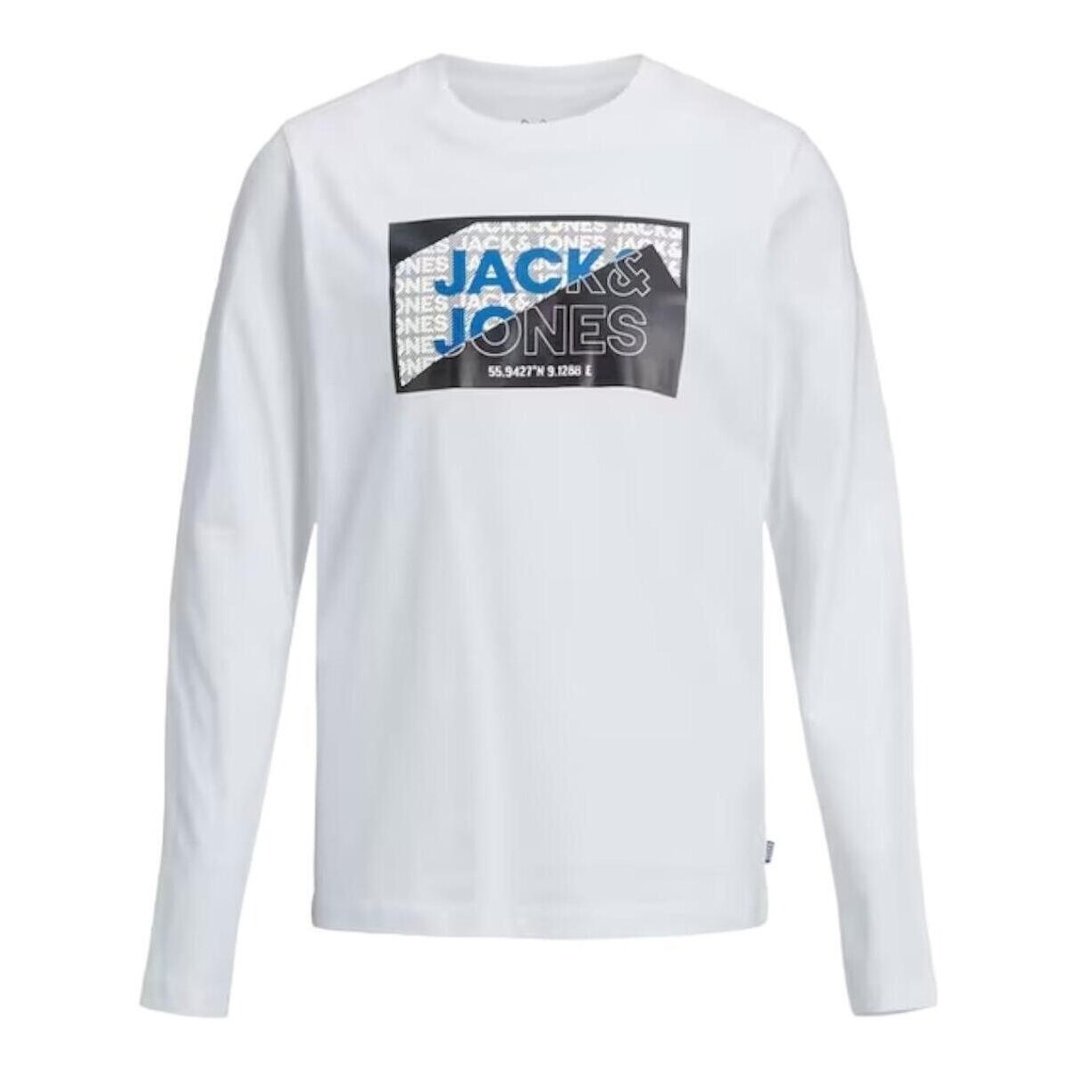 Υφασμάτινα Αγόρι T-shirt με κοντά μανίκια Jack & Jones  Άσπρο