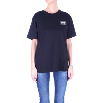 Υφασμάτινα Γυναίκα T-shirt με κοντά μανίκια Moschino 0709 8262 Black