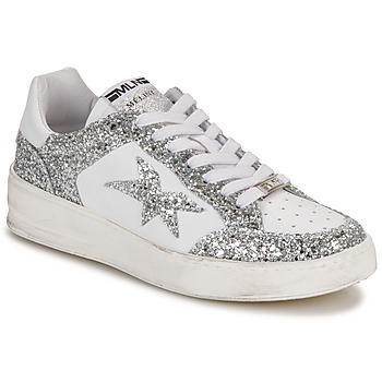 Παπούτσια Γυναίκα Χαμηλά Sneakers Meline  Glitter / Silver