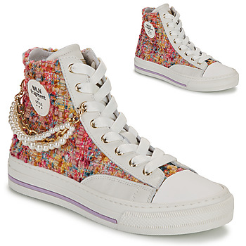 Παπούτσια Γυναίκα Ψηλά Sneakers Meline  Άσπρο / Multicolour