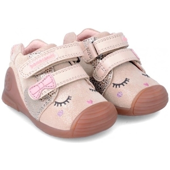 Biomecanics Baby Sneakers 231107-B - Serraje Laminado Ροζ