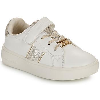 Παπούτσια Κορίτσι Χαμηλά Sneakers MICHAEL Michael Kors JEM MAXINE PS Άσπρο / Gold