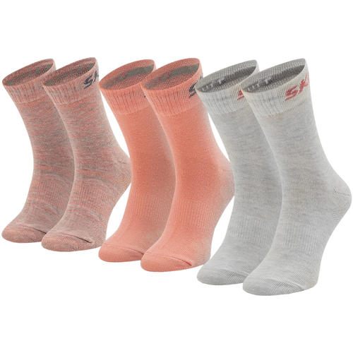 Εσώρουχα Κορίτσι Αθλητικές κάλτσες  Skechers 3PPK Wm Mesh Ventilation Socks Ροζ