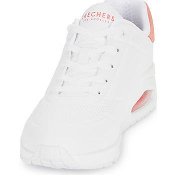 Skechers UNO - POP BACK Άσπρο / Ροζ