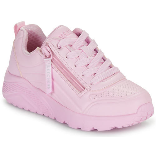Παπούτσια Κορίτσι Χαμηλά Sneakers Skechers UNO LITE - EASY ZIP Ροζ