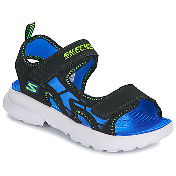 Παπούτσια Αγόρι Σπορ σανδάλια Skechers RAZOR SPLASH Black / Μπλέ