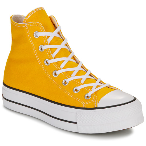 Παπούτσια Γυναίκα Ψηλά Sneakers Converse CHUCK TAYLOR ALL STAR LIFT Yellow