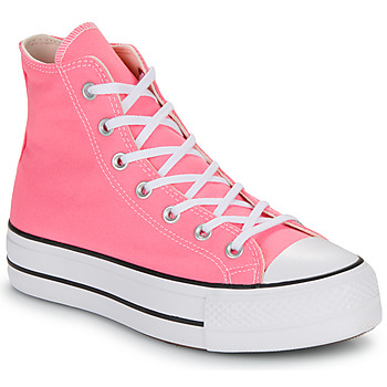 Παπούτσια Γυναίκα Ψηλά Sneakers Converse CHUCK TAYLOR ALL STAR LIFT PLATFORM Ροζ