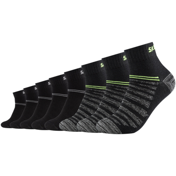 Εσώρουχα Αθλητικές κάλτσες  Skechers 3PPK Unisex Mesh Ventilation Quarter Socks Black
