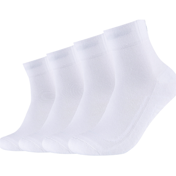 Εσώρουχα Αθλητικές κάλτσες  Skechers 2PPK Unisex Basic Cushioned Quarter Socks Άσπρο
