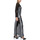 Υφασμάτινα Γυναίκα Φορέματα Zoya TULLE & METALLIC SEQUINED LONGSLEEVE LONG DRESS WOMEN ΑΣΗΜΙ- ΜΑΥΡΟ