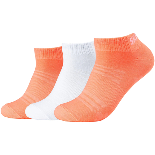 Εσώρουχα Αθλητικές κάλτσες  Skechers 3PPK Mesh Ventilation Socks Orange