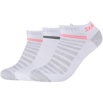 Εσώρουχα Αθλητικές κάλτσες  Skechers 3PPK Mesh Ventilation Socks Άσπρο