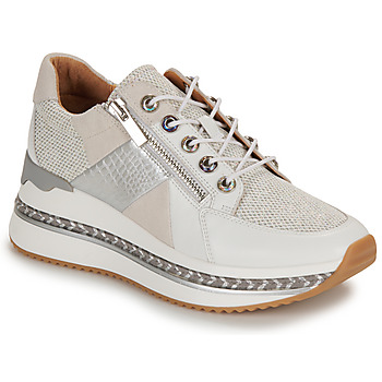 Παπούτσια Γυναίκα Χαμηλά Sneakers Mam'Zelle ELIRA Grey / Άσπρο