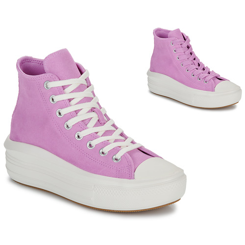 Παπούτσια Κορίτσι Ψηλά Sneakers Converse CHUCK TAYLOR ALL STAR MOVE Violet
