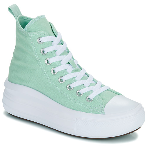 Παπούτσια Κορίτσι Ψηλά Sneakers Converse CHUCK TAYLOR ALL STAR MOVE PLATFORM Green