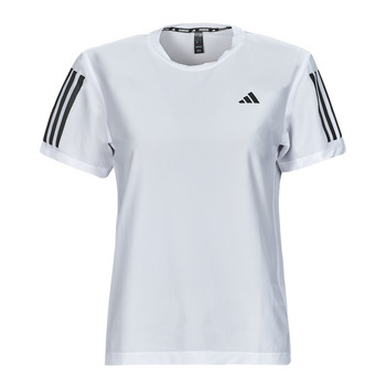Υφασμάτινα Γυναίκα T-shirt με κοντά μανίκια adidas Performance OTR B TEE Άσπρο / Black