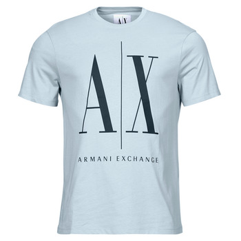 Υφασμάτινα Άνδρας T-shirt με κοντά μανίκια Armani Exchange 8NZTPA Μπλέ