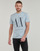 Υφασμάτινα Άνδρας T-shirt με κοντά μανίκια Armani Exchange 8NZTPA Μπλέ / Σιελ