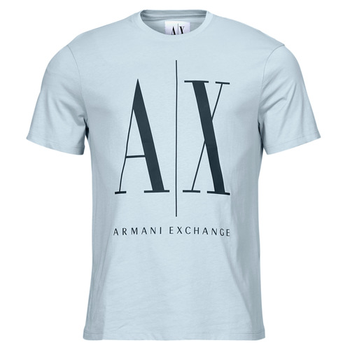 Υφασμάτινα Άνδρας T-shirt με κοντά μανίκια Armani Exchange 8NZTPA Μπλέ