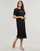 Υφασμάτινα Γυναίκα Μακριά Φορέματα Armani Exchange 3DYAAF Black