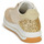 Παπούτσια Γυναίκα Χαμηλά Sneakers Love Moschino DAILY RUNNING Beige / Gold