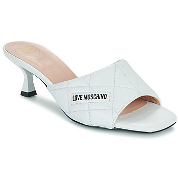 Παπούτσια Γυναίκα Τσόκαρα Love Moschino LOVE MOSCHINO QUILTED Άσπρο