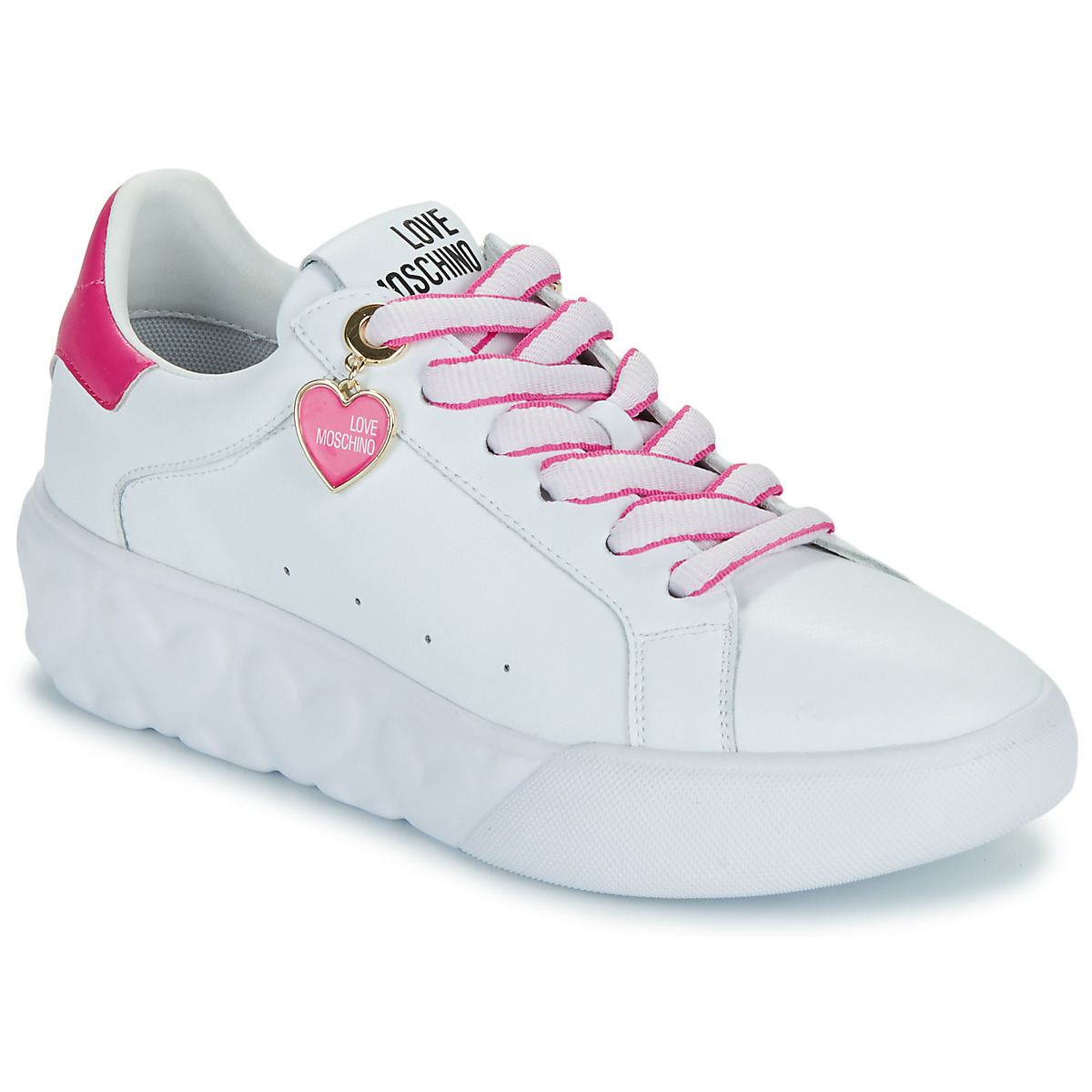 Xαμηλά Sneakers Love Moschino FUXIA HEART+GOLD