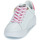 Παπούτσια Γυναίκα Χαμηλά Sneakers Love Moschino FUXIA HEART+GOLD Άσπρο / Ροζ