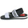 Παπούτσια Γυναίκα Σανδάλια / Πέδιλα Love Moschino ELASTIC Black / Άσπρο