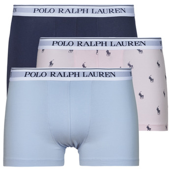 Εσώρουχα Άνδρας Boxer Polo Ralph Lauren CLSSIC TRUNK-3 PACK-TRUNK Μπλέ / Ροζ / Marine