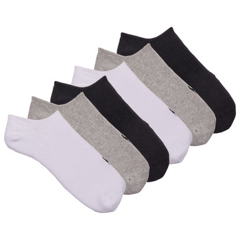 Αξεσουάρ Socks Polo Ralph Lauren 6 PACK SPORT NO SHOW-PERFORMANCE-NO SHOW-6 PACK Άσπρο / Grey / Black