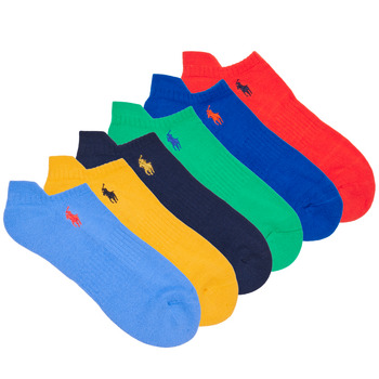 Αξεσουάρ Αθλητικές κάλτσες  Polo Ralph Lauren ASX117-SOLIDS-PED-6 PACK Multicolour