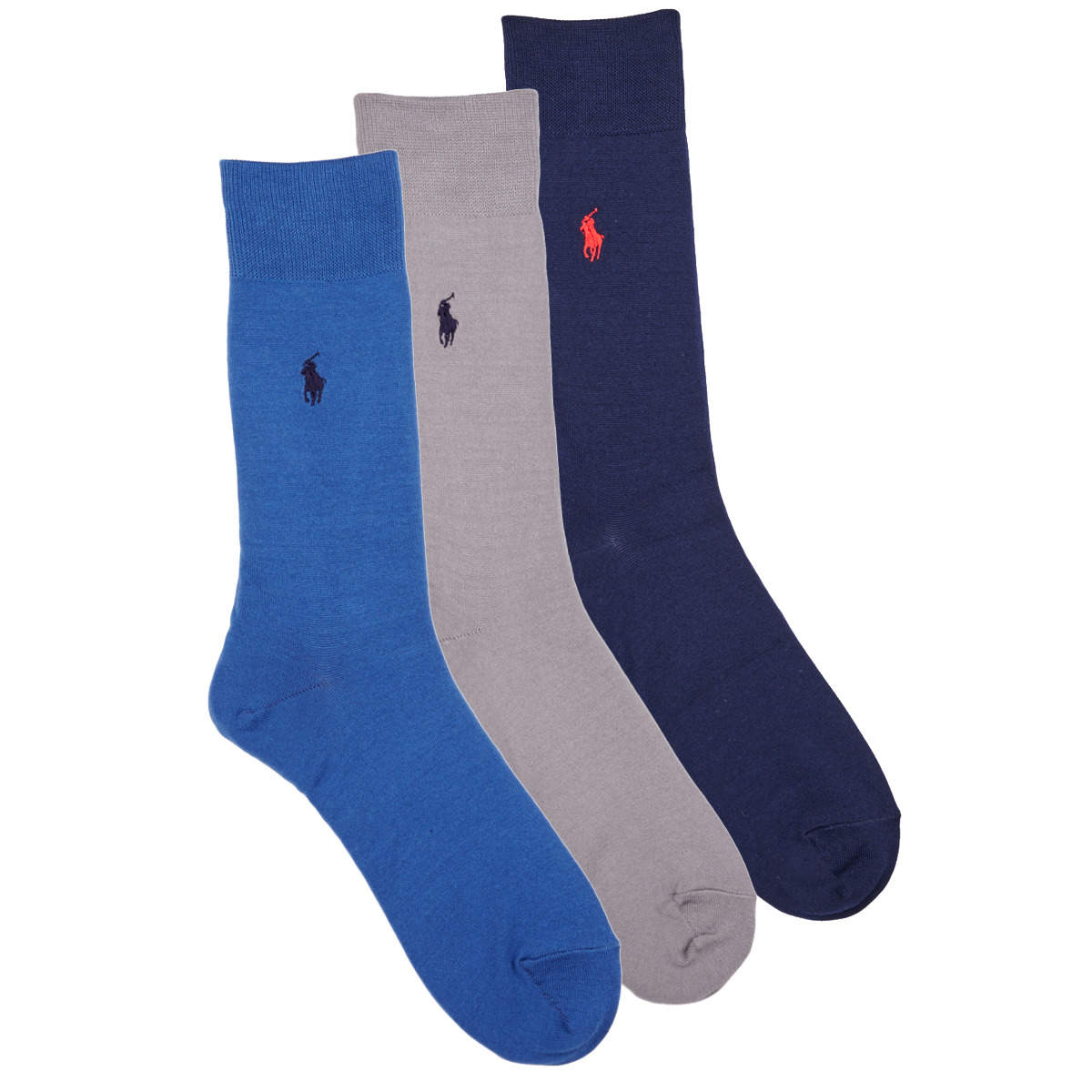 Κάλτσες Polo Ralph Lauren 84023PK-MERC 3PK-CREW SOCK-3 PACK