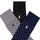 Αξεσουάρ Κάλτσες Polo Ralph Lauren 86255PK-3PK DOT-CREW SOCK-3 PACK Black / Grey / Marine