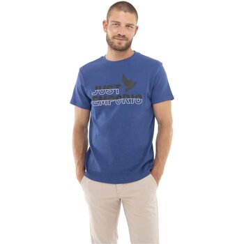 Υφασμάτινα Άνδρας T-shirt με κοντά μανίκια Just Emporio JE-MELTON-A Μπλέ