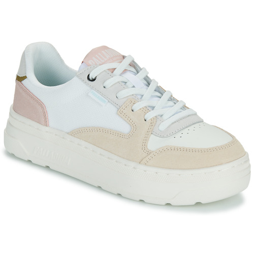 Παπούτσια Γυναίκα Χαμηλά Sneakers Palladium PALLASPHALT LO Άσπρο / Ροζ