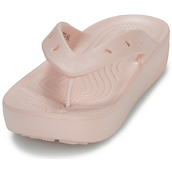 Crocs Classic Platform Flip W Ροζ
