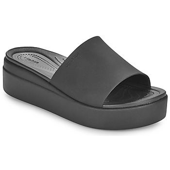 Παπούτσια Γυναίκα Τσόκαρα Crocs Brooklyn Slide Black