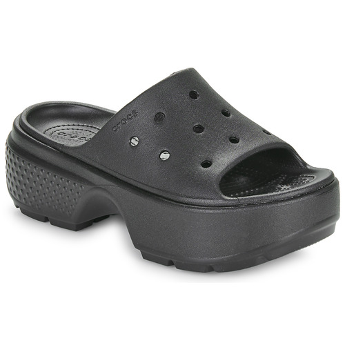 Παπούτσια Γυναίκα Τσόκαρα Crocs Stomp Slide Black