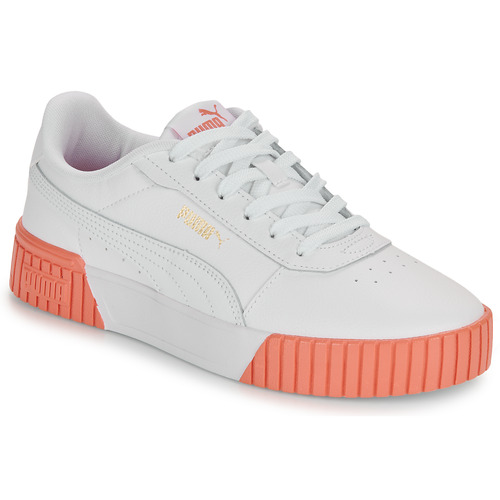Παπούτσια Γυναίκα Χαμηλά Sneakers Puma CARINA 2.0 Άσπρο / Ροζ