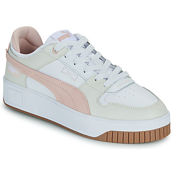 Παπούτσια Γυναίκα Χαμηλά Sneakers Puma CARINA STREET Άσπρο / Ροζ