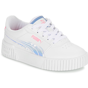 Παπούτσια Κορίτσι Χαμηλά Sneakers Puma CARINA 2.0 PS Άσπρο / Ροζ