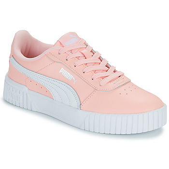 Παπούτσια Κορίτσι Χαμηλά Sneakers Puma CARINA 2.0 JR Ροζ / Άσπρο