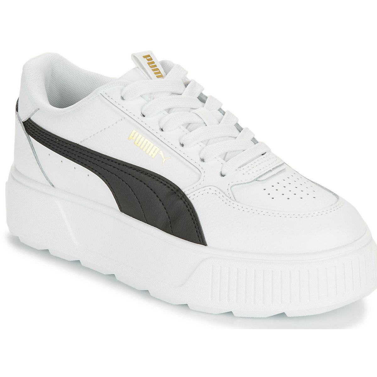 Παπούτσια Κορίτσι Χαμηλά Sneakers Puma KARMEN REBELLE JR Άσπρο / Black
