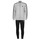 Υφασμάτινα Άνδρας Σετ από φόρμες Adidas Sportswear M 3S FL TT TS Grey / Black
