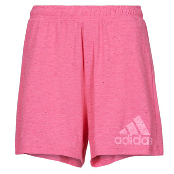Υφασμάτινα Γυναίκα Σόρτς / Βερμούδες Adidas Sportswear W WINRS SHORT Ροζ / Άσπρο