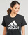 Υφασμάτινα Γυναίκα T-shirt με κοντά μανίκια Adidas Sportswear W BL T Black / Άσπρο